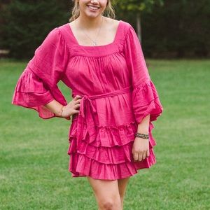 Pink Free People Dress
